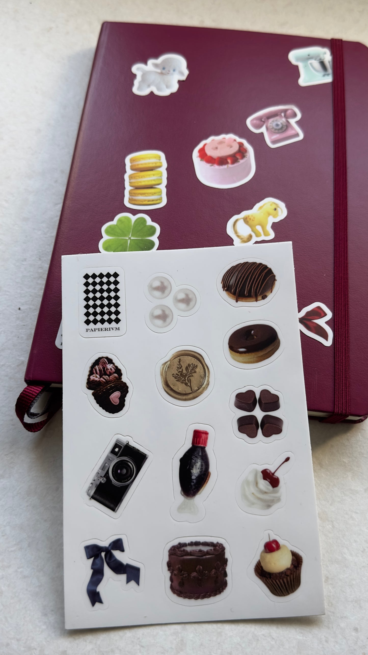 STICKER SHEET-CHOCOLAT