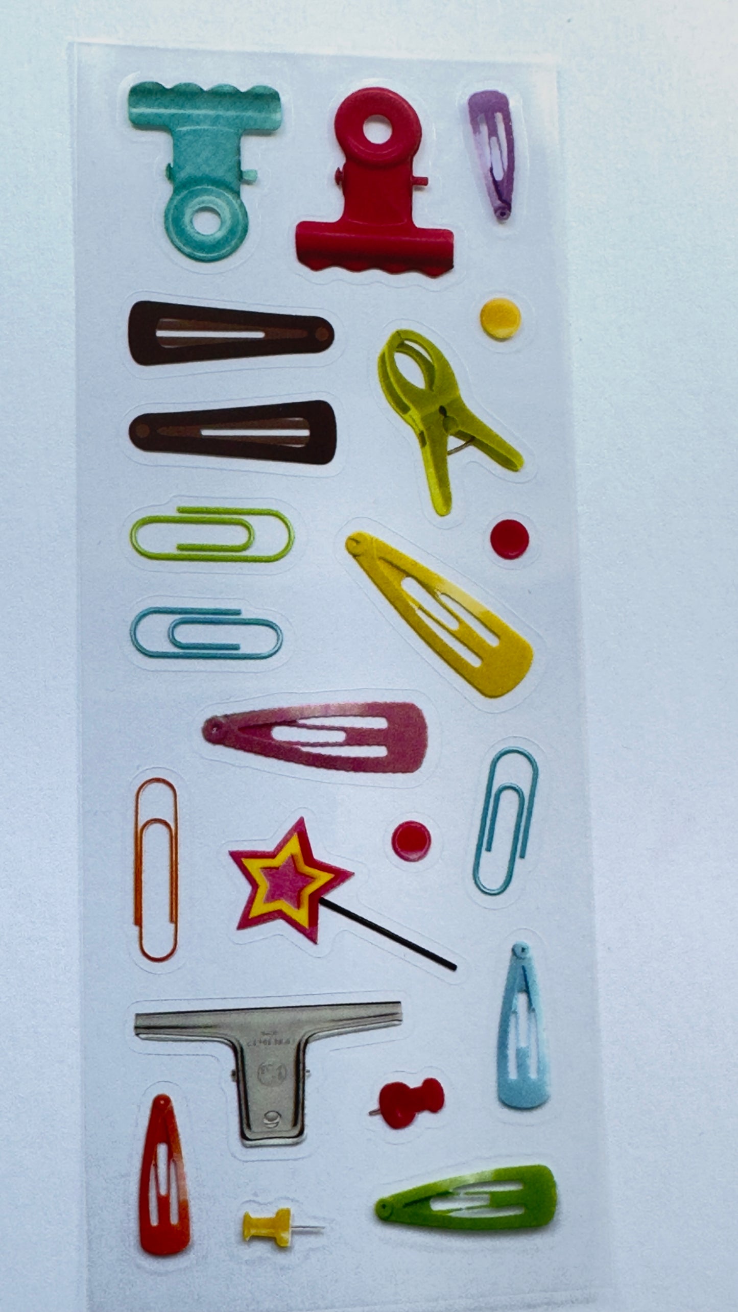 Illusion Clips 3 Sticker