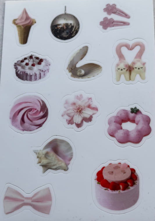 PAPIERIUM STICKERS PINK