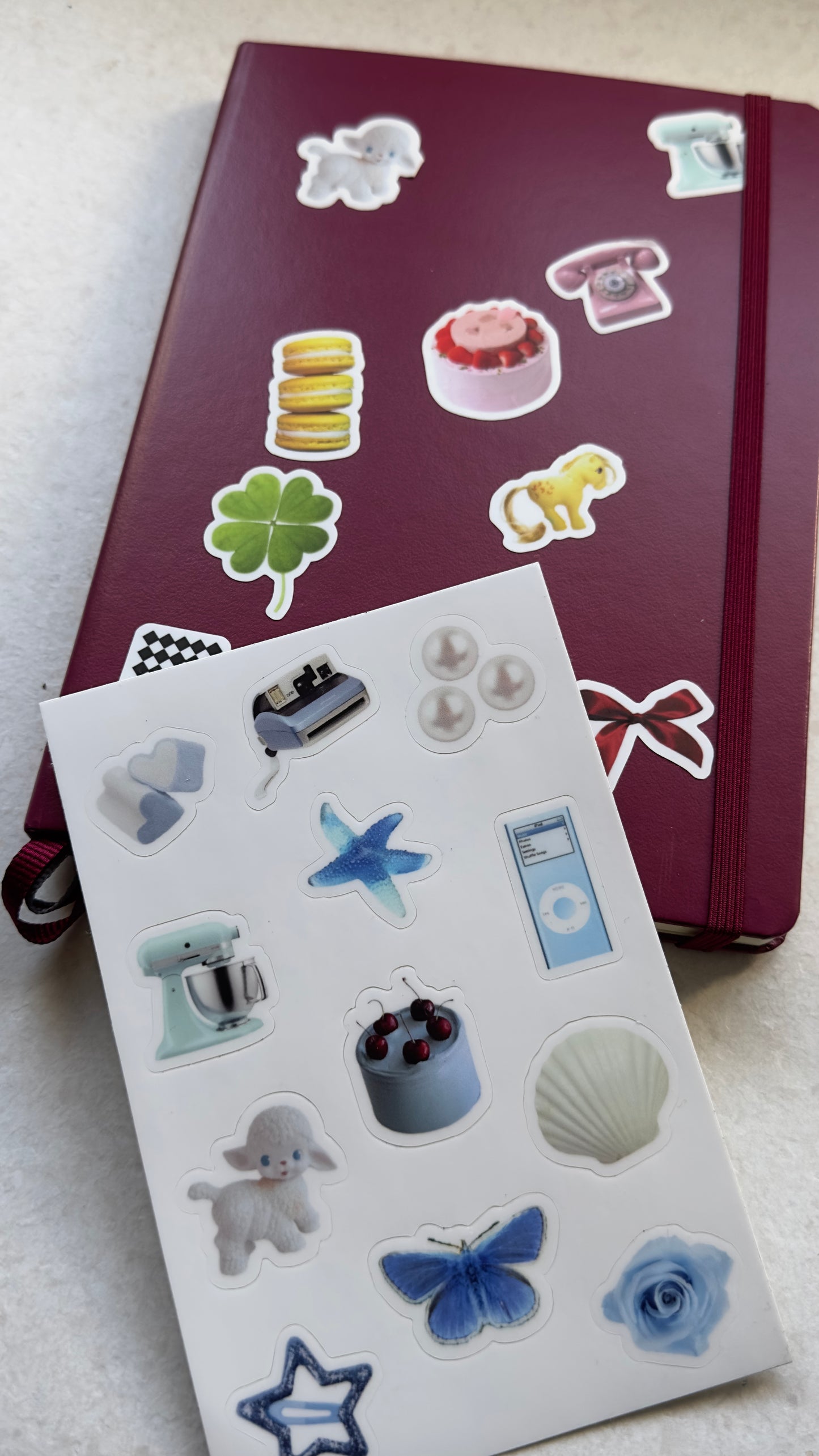 STICKER SHEET-BLUE